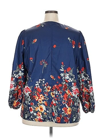 Emery Rose 3/4 Sleeve Blouse (view 2)
