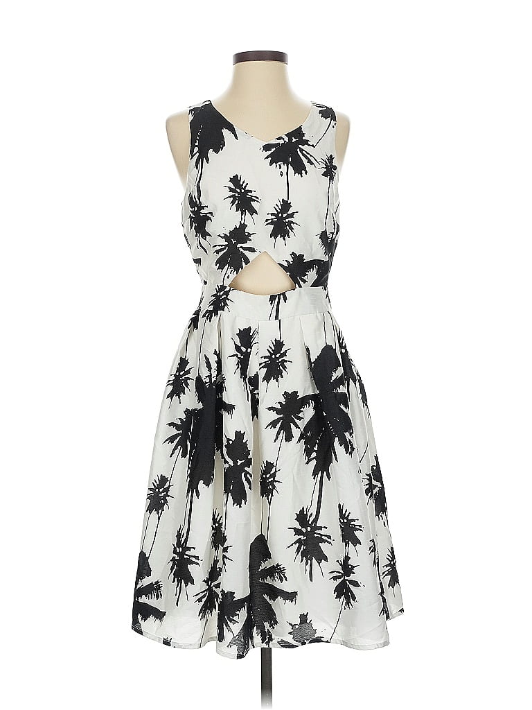 Pre-owned Casting Cocktail Dress In Gray