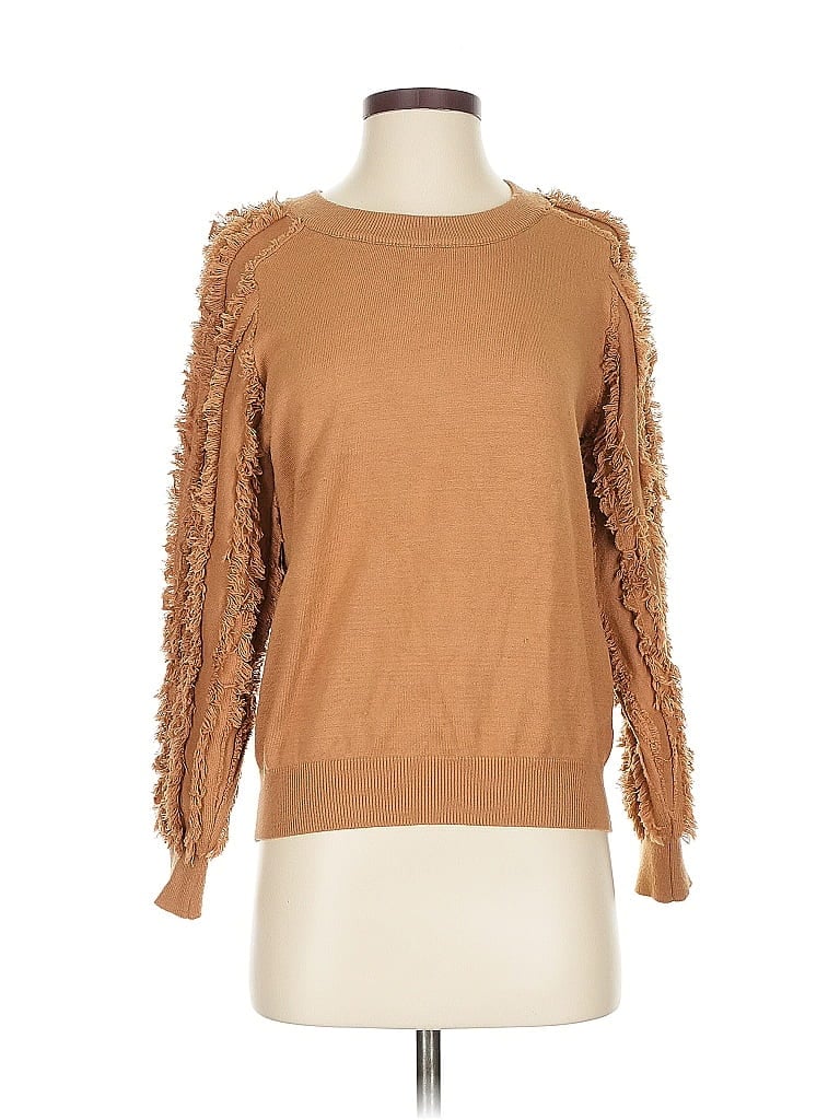 Pre-owned Assorted Brands Pullover Sweater In Brown