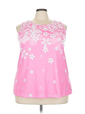 Emery Rose Sleeveless T-Shirt (view 1)