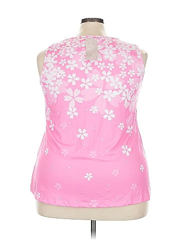 Emery Rose Sleeveless T-Shirt (view 2)