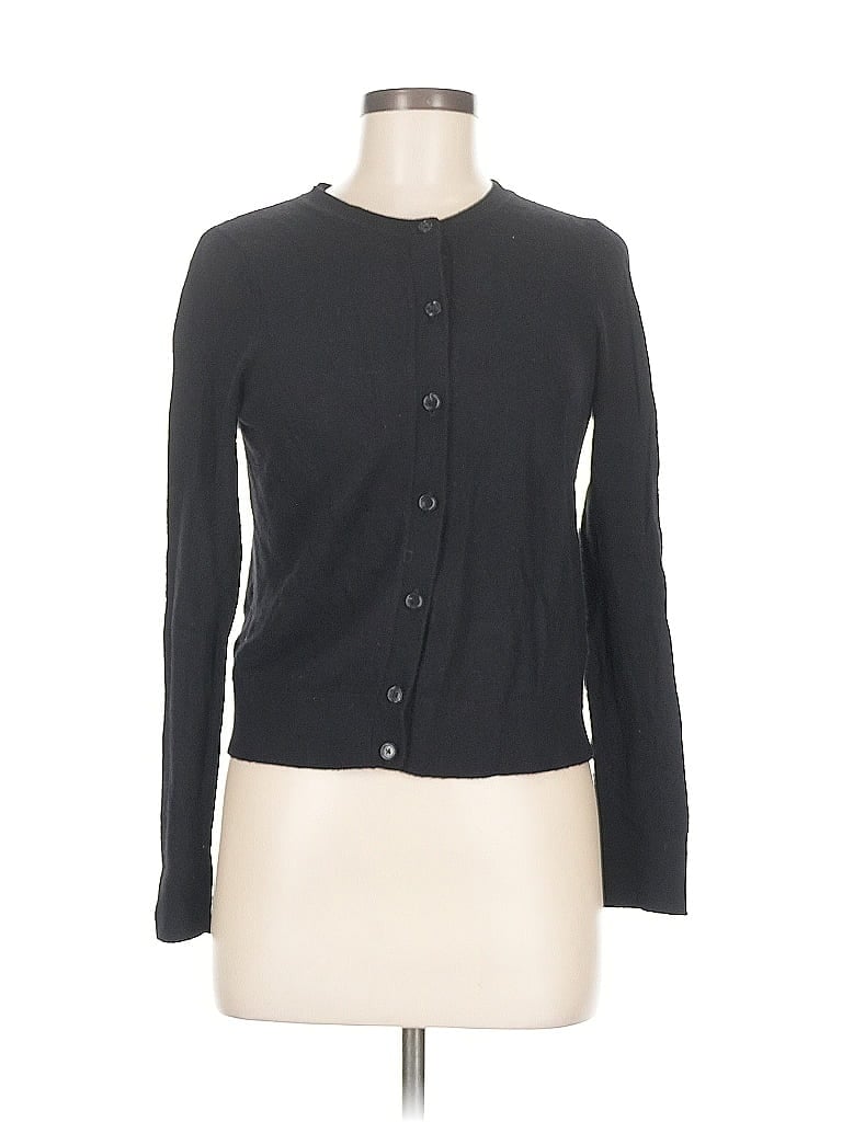 Pre-owned Ann Taylor Loft Cardigan Sweater In Black