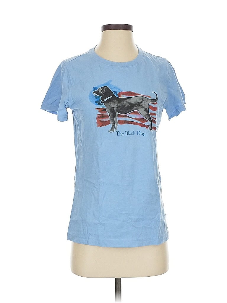 Pre-owned The Black Dog Short Sleeve T-shirt In Blue