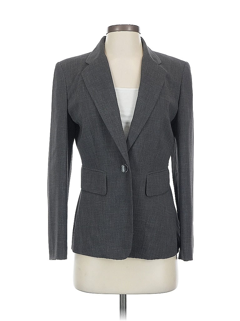 Pre-owned Inc International Concepts Blazer Jacket In Gray