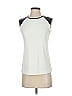 DKNY Silver Black Sleeveless Top Size XS - photo 1