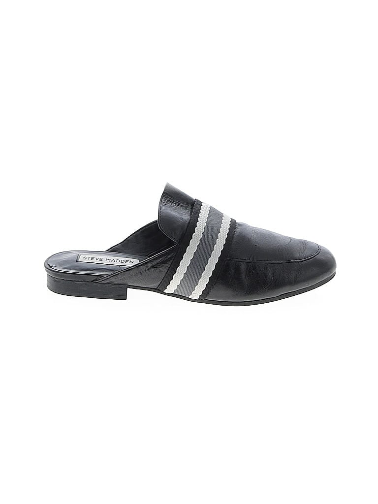 Pre-owned Steve Madden Mule/clog In Black