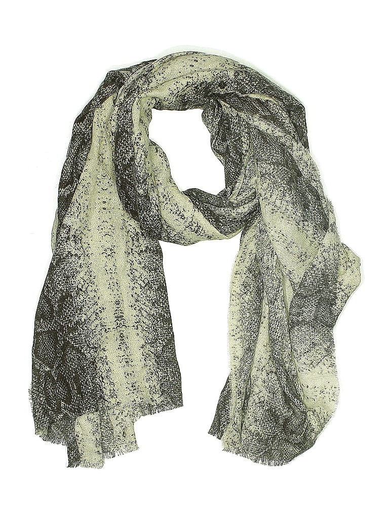 ZARA Pre-owned Scarf In Gray