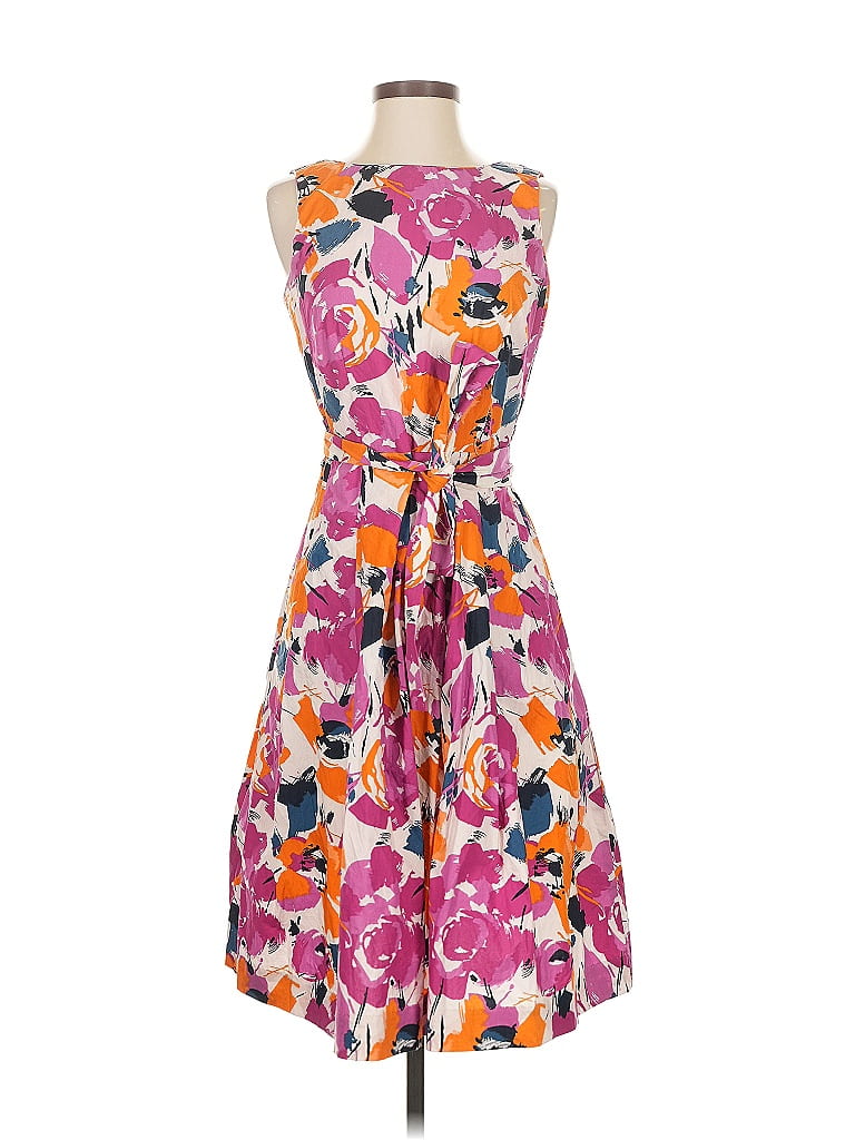 Pre-owned Carole Little Cocktail Dress In Pink