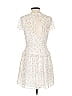 BCBGeneration 100% Recycled Polyester Hearts Ivory Cocktail Dress Size 4 - photo 2