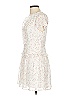 BCBGeneration 100% Recycled Polyester Hearts Ivory Cocktail Dress Size 4 - photo 5