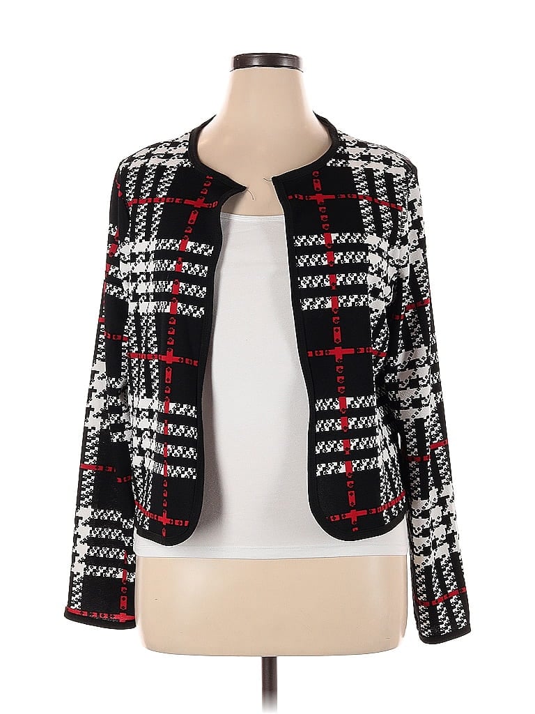 Pre-owned Assorted Brands Cardigan Sweater In Black