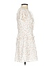BCBGeneration 100% Recycled Polyester Hearts Ivory Cocktail Dress Size 4 - photo 4