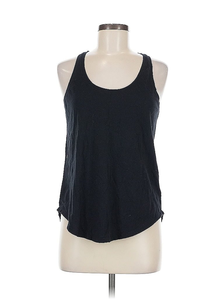 Pre-owned Old Navy Tank Top Black Halter Neckline Tops