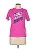 DSG 100% Polyester Pink Short Sleeve T-Shirt Size L - photo 1