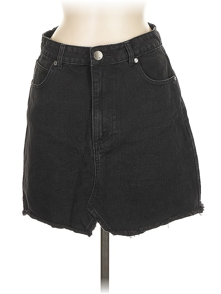 Click to view more detailed imagery on our partner's website Pre-owned Cotton On Denim Skirt In Black