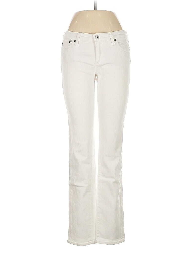 Pre-owned Adriano Goldschmied Jeans In White