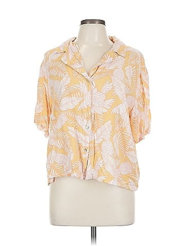 Pink Rose Short Sleeve Blouse (view 1)