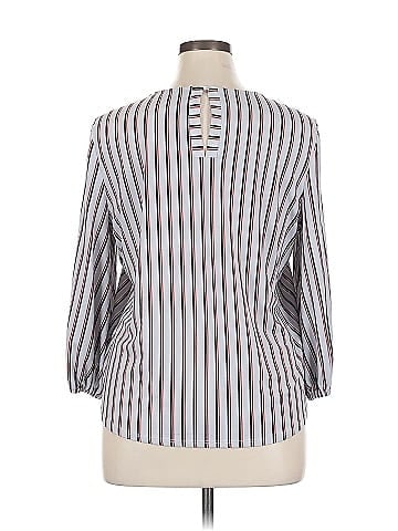 Adrianna Papell 3/4 Sleeve Blouse (view 2)
