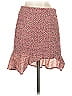 She + Sky 100% Polyester Tweed Red Casual Skirt Size S - photo 2