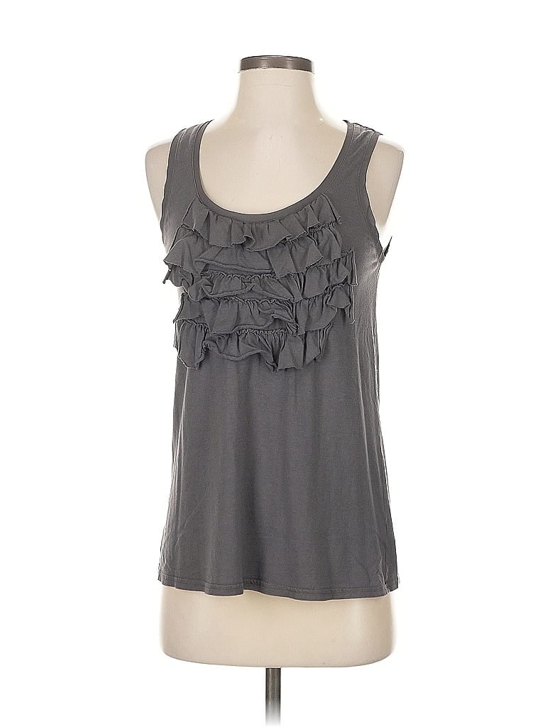 Pre-owned Gap Sleeveless Blouse In Gray