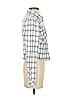 BDG 100% Cotton Gray Blue 3/4 Sleeve Button-Down Shirt Size XS - photo 2