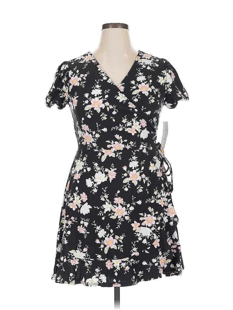 Pre-owned No Boundaries Casual Dress In Black