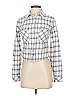 BDG 100% Cotton Gray Blue 3/4 Sleeve Button-Down Shirt Size XS - photo 4