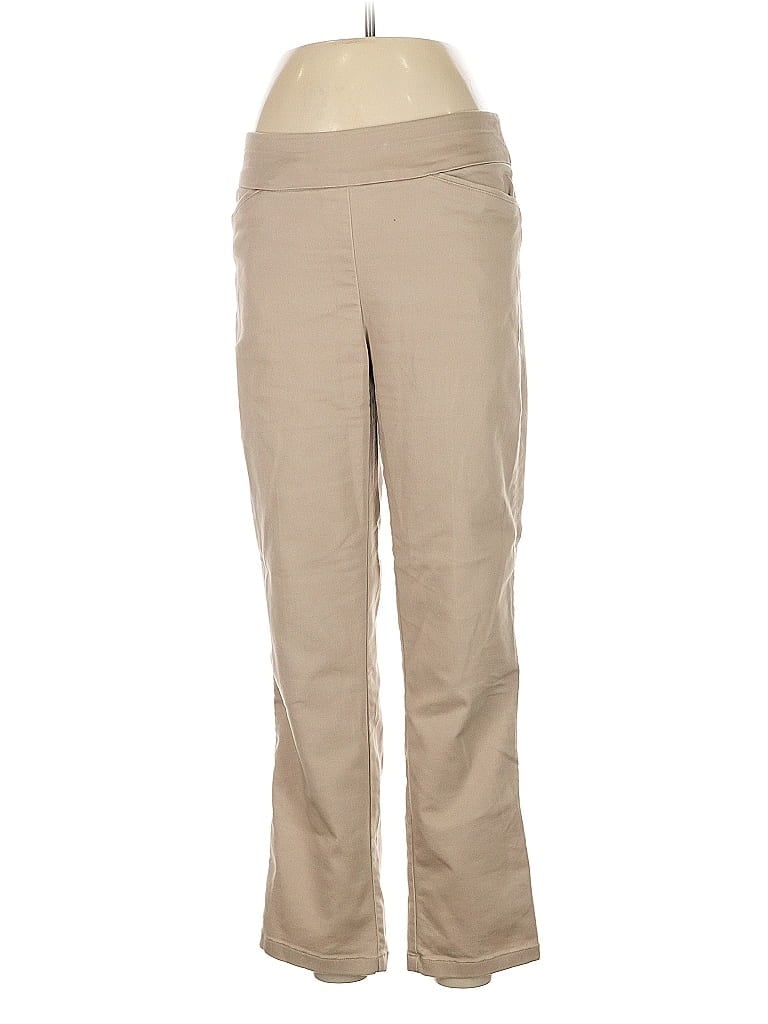 Pre-owned Croft & Barrow Khaki Pant In Brown