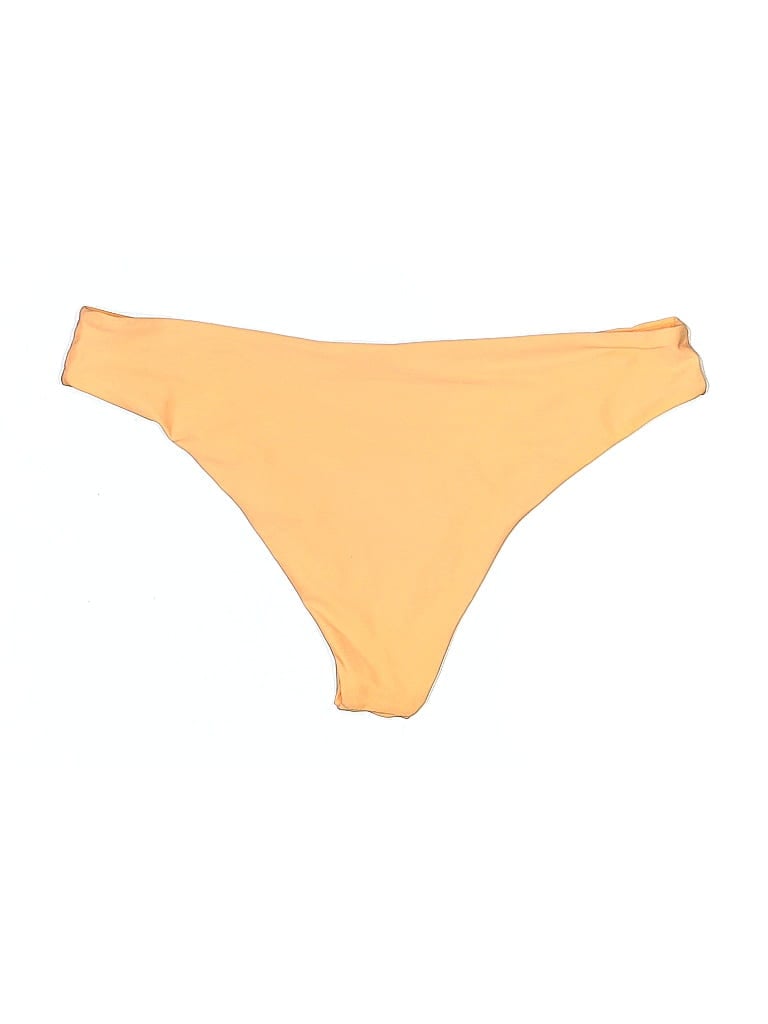 Pre-owned Zaful Swimsuit Bottoms In Orange