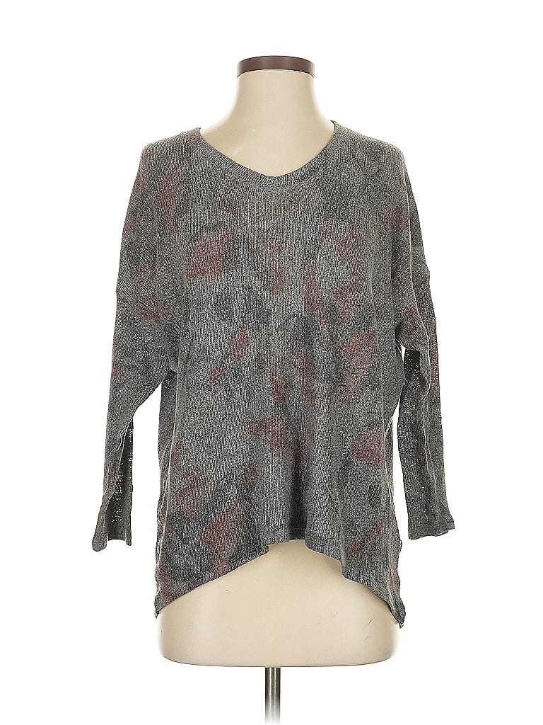 Pre-owned Nally & Millie Pullover Sweater In Gray