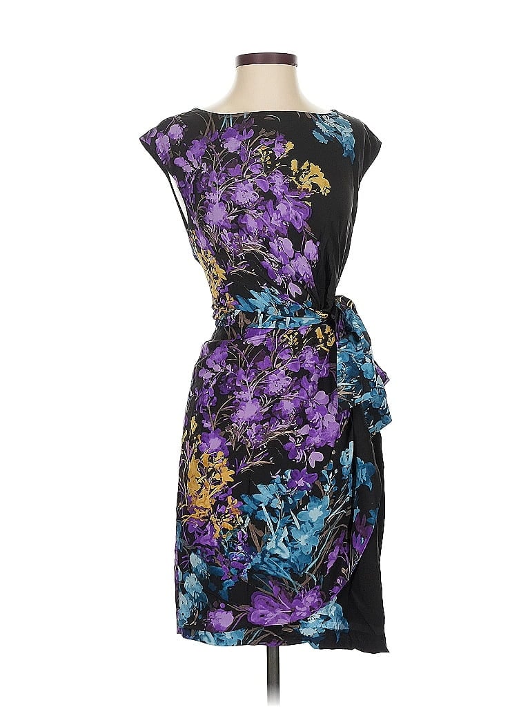 Pre-owned Cynthia Steffe Cocktail Dress In Purple