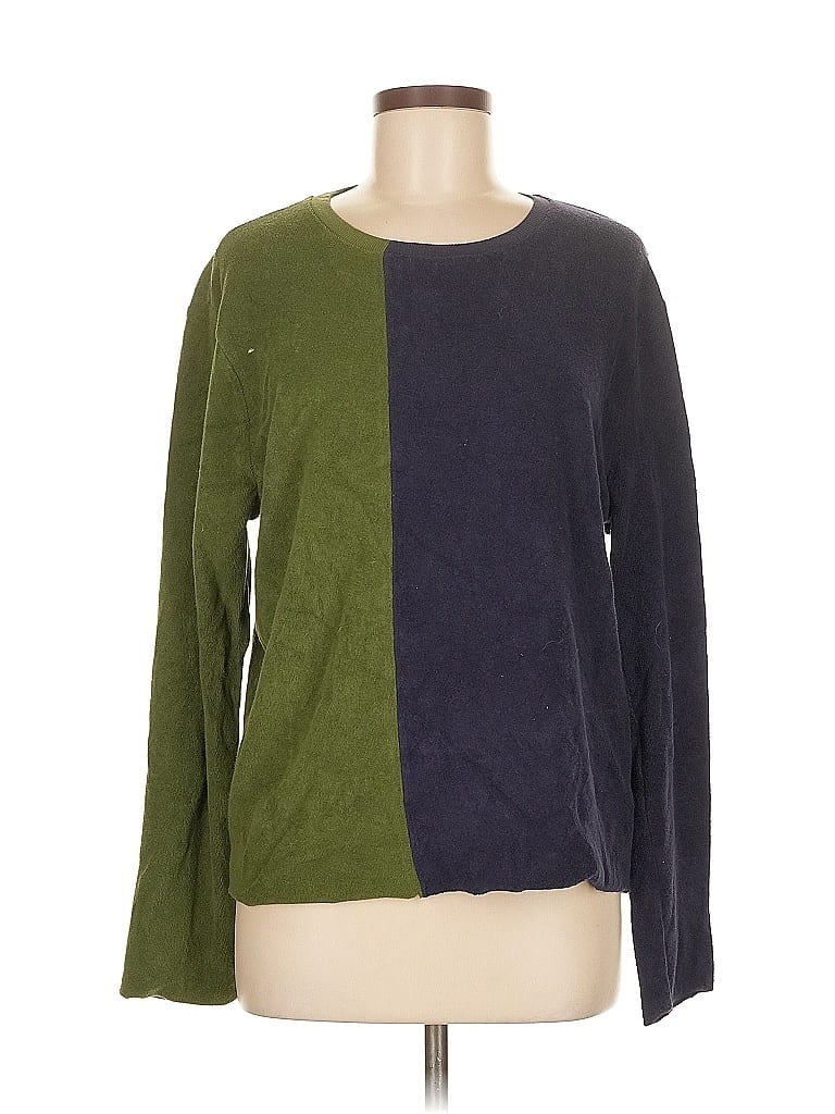 Pre-owned Goldie Pullover Sweater In Green