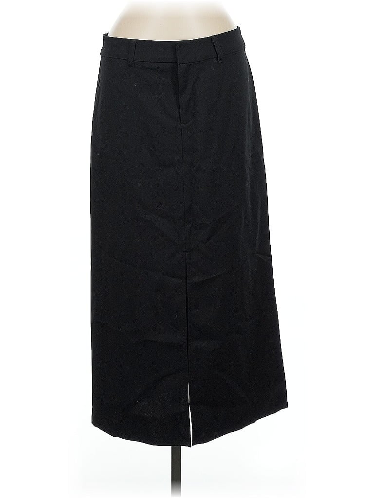 Pre-owned Divided By H&m Formal Skirt In Black
