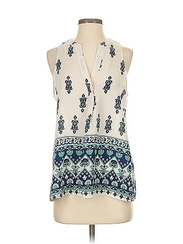 Alice Blue Sleeveless Blouse (view 1)