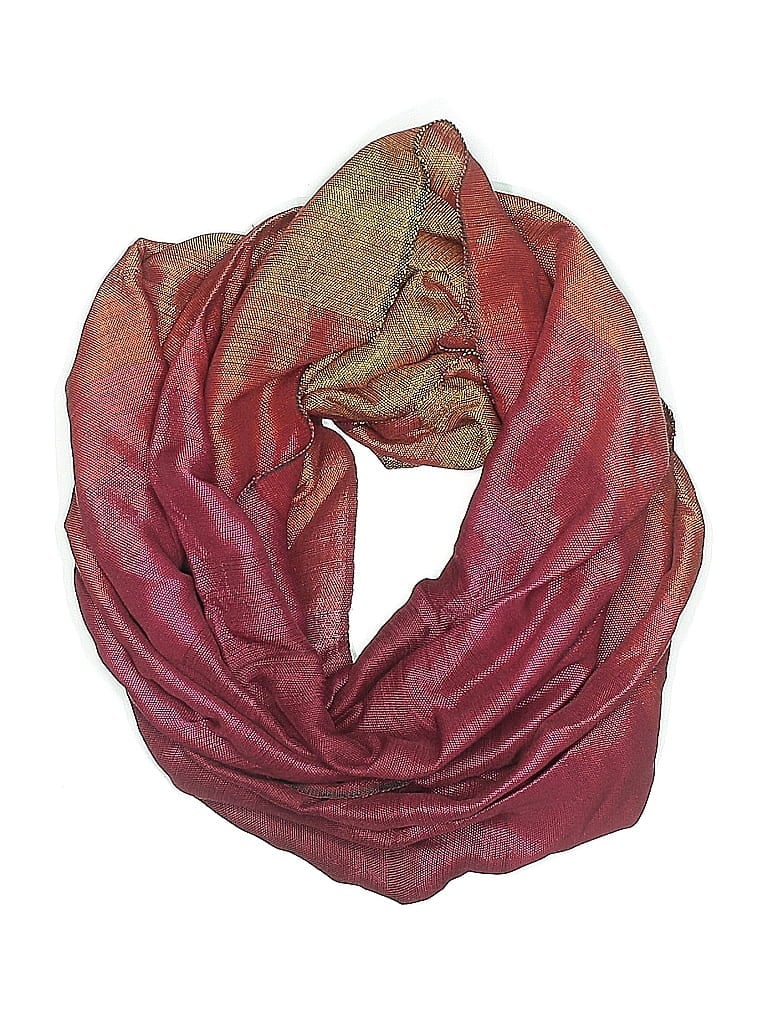 Pre-owned Unbranded Scarf In Orange