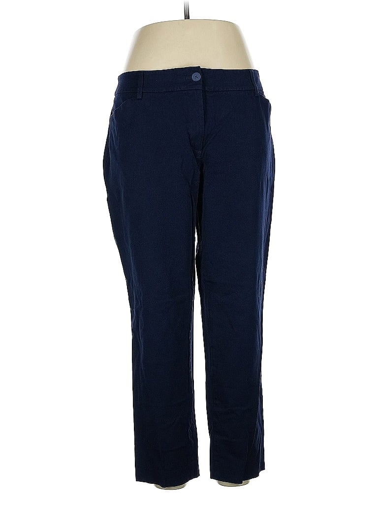 Pre-owned Talbots Outlet Casual Pants In Blue