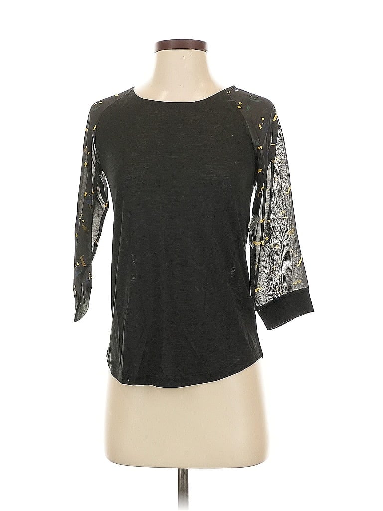 Modcloth 3/4 Sleeve T-shirt In Multi