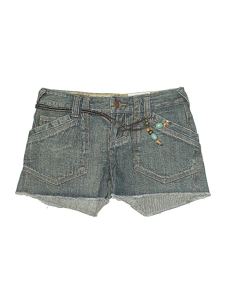 So Wear It Declare It Denim Shorts In Gray