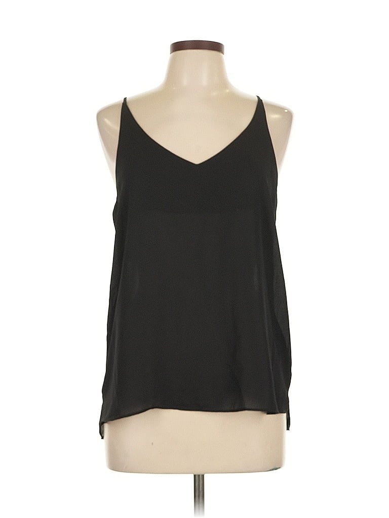 Pre-owned Shinestar Tank Top Black Halter Neckline Tops