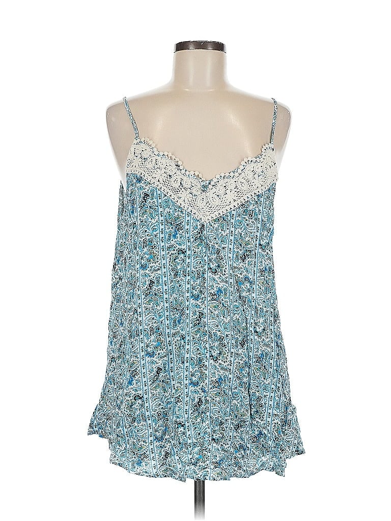 Pre-owned Soieblu Sleeveless Blouse In Blue