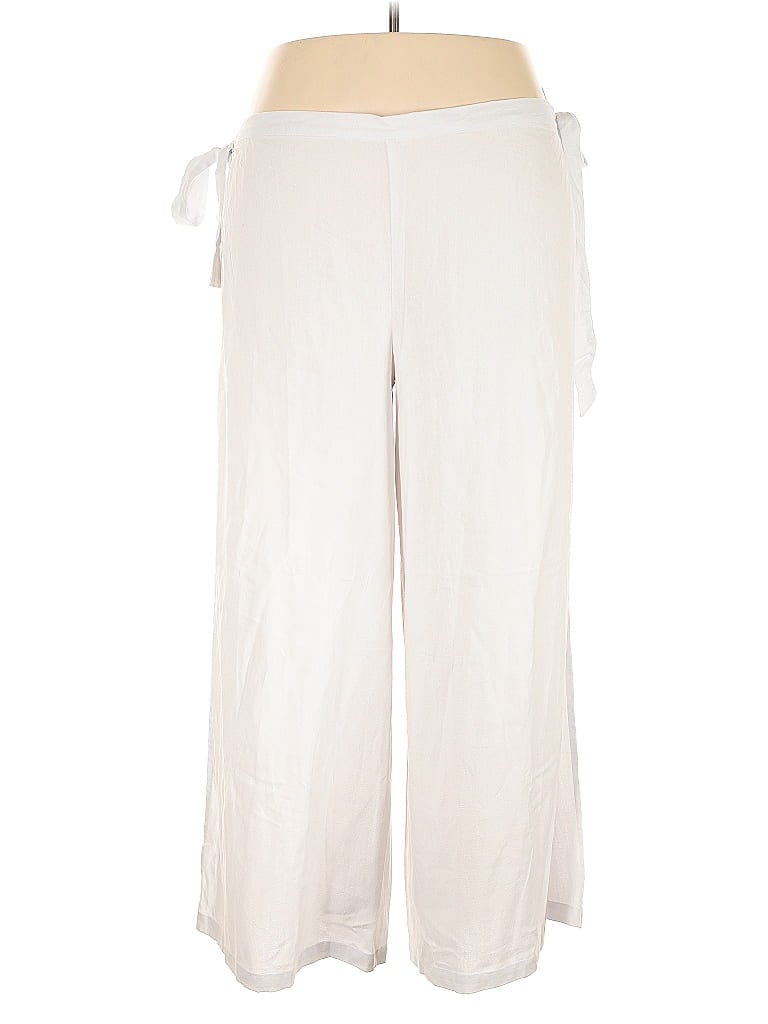 Pre-owned Assorted Brands Casual Pants In White