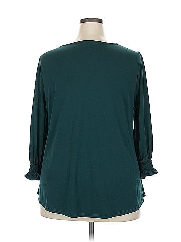 Adrianna Papell 3/4 Sleeve Top (view 2)