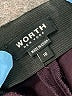 Worth New York Solid Burgundy Active Pants Size 16 - photo 6
