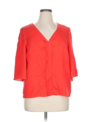 J.Crew 365 3/4 Sleeve Silk Top (view 1)