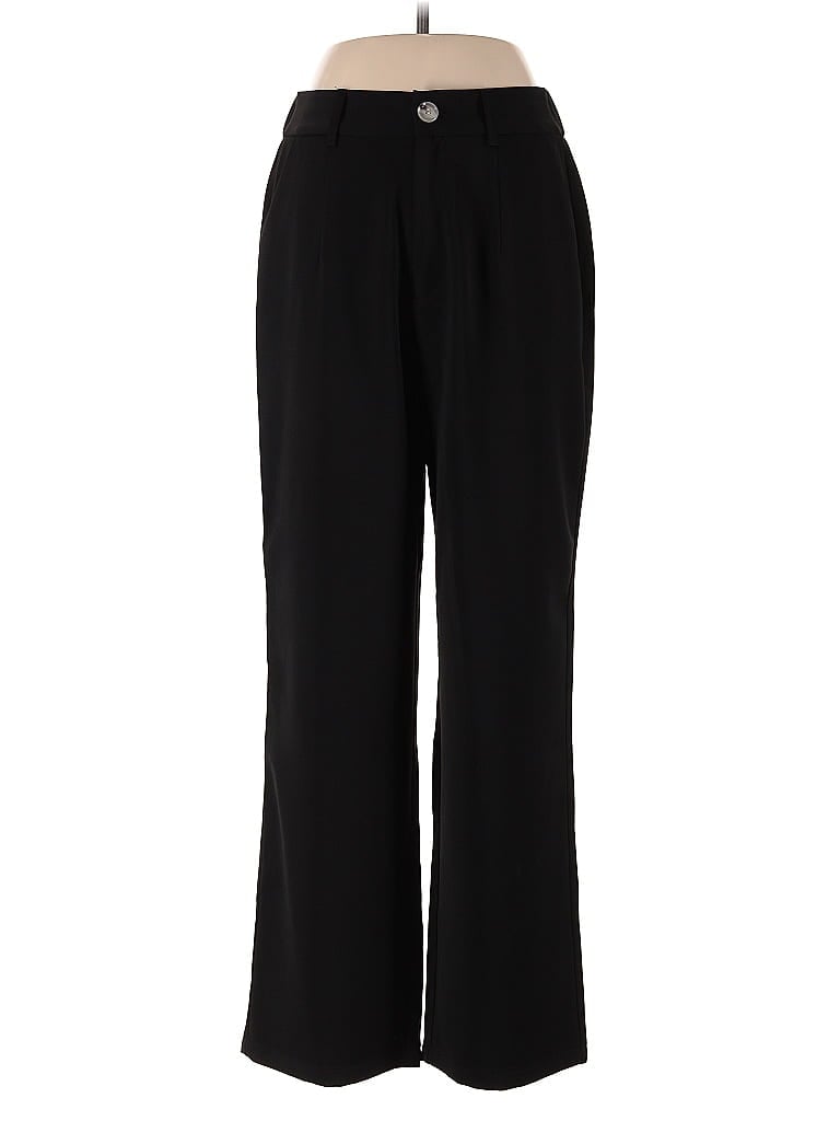 Pre-owned Unbranded Dress Pants In Black