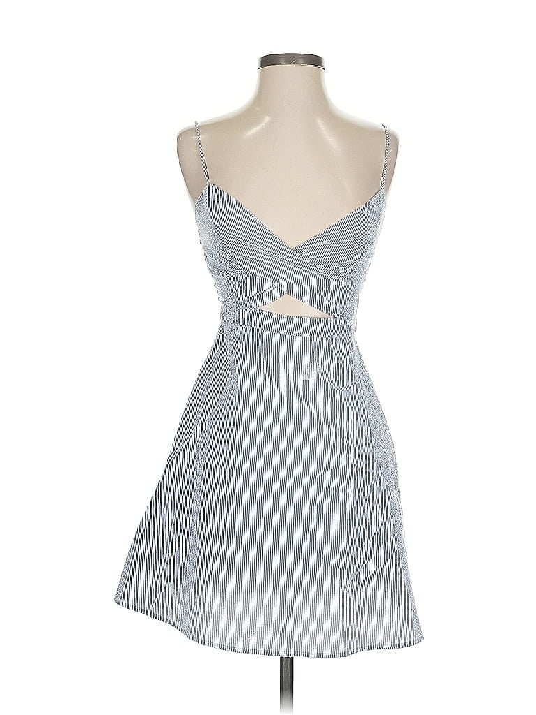 Pre-owned Forever 21 Contemporary Cocktail Dress In Silver