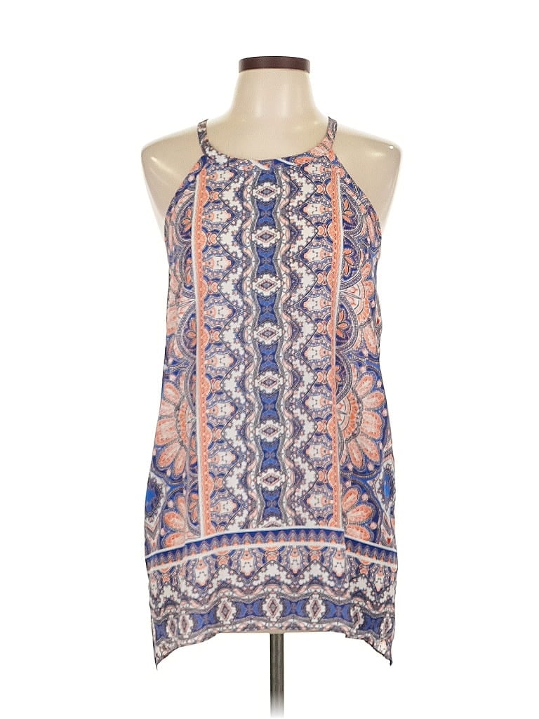 Pre-owned The Limited Sleeveless Blouse In Blue
