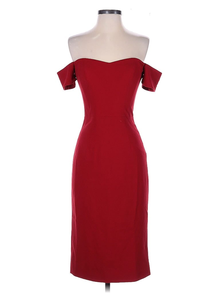 Pre-owned Dress The Population Cocktail Dress In Red