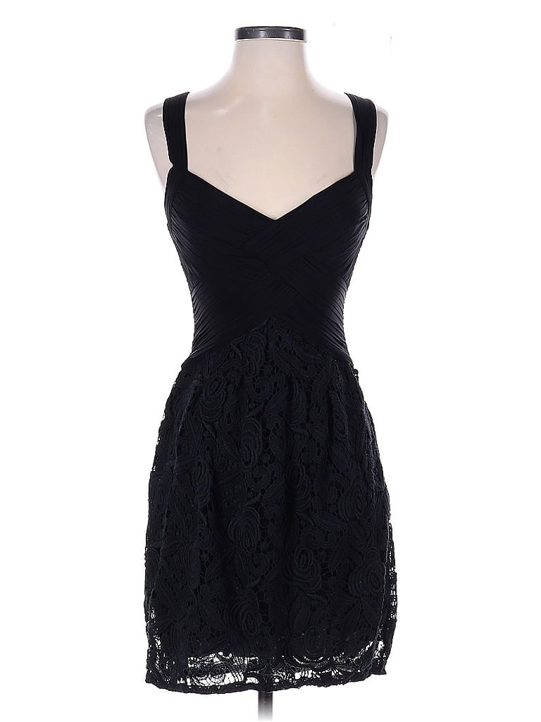 Click to view more detailed imagery on our partner's website Pre-owned Bcbgmaxazria Cocktail Dress In Black