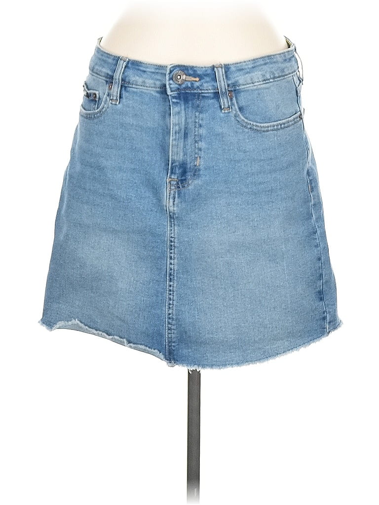 Click to view more detailed imagery on our partner's website Pre-owned Dkny Jeans Denim Skirt In Blue